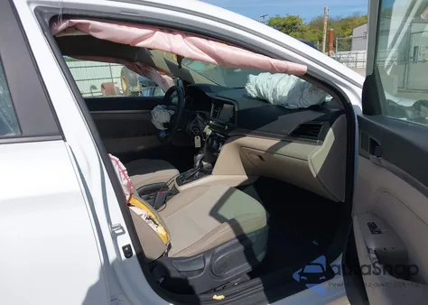 2019 Hyundai Elantra Sel z USA, uszkodzony, nr VIN 5NPD84LF9KH430195